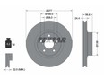 Диск тормозной передний вентилируемый Forester (S10) 1997-2000