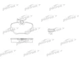 Колодки тормозные дисковые передн MERCEDES-BENZ: 190 84-93 W201 1982-1993 Колодки тормозные дисковые передн MERCEDES-BENZ: 190 84-93 W201 1982-1993