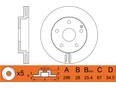 Диск тормозной W211 E-Klasse 2002-2009 Диск тормозной W211 E-Klasse 2002-2009