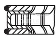 КОЛЬЦА НА 1 ЦИЛ. MB M271 1.8/M275 S600,CL600 V12 D82.00 STD 1.2-1.5-2.5 W203 2000-2006 КОЛЬЦА НА 1 ЦИЛ. MB M271 1.8/M275 S600,CL600 V12 D82.00 STD 1.2-1.5-2.5 W203 2000-2006