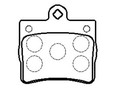 Колодки тормозные дисковые BENZ C Class(W202) 93- W124 E-Klasse 1993-1995 Колодки тормозные дисковые BENZ C Class(W202) 93- W124 E-Klasse 1993-1995