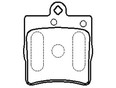 Колодки тормозные дисковые BENZ C Class(W202) 95- \ E Class(W210) 95- \ CLK(C208), SLK(R170) 97- C208 CLK coupe 1997-2002 Колодки тормозные дисковые BENZ C Class(W202) 95- \ E Class(W210) 95- \ CLK(C208), SLK(R170) 97- C208 CLK coupe 1997-2002