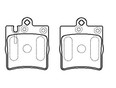 Колодки тормозные дисковые BENZ W202 W210 E-Klasse 2000-2002 Колодки тормозные дисковые BENZ W202 W210 E-Klasse 2000-2002