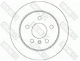 Диск тормозной MERCEDES A-CLASS W169/B-CLASS W245 04- задний A140/160 W169 2004-2012 Диск тормозной MERCEDES A-CLASS W169/B-CLASS W245 04- задний A140/160 W169 2004-2012