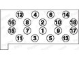 Комплект болтов ГБЦ MB 2 0D/2 4D OM615 OM616 78 Bus 207D-410 1981-1995 Комплект болтов ГБЦ MB 2 0D/2 4D OM615 OM616 78 Bus 207D-410 1981-1995