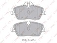 Колодки тормозные передние к-кт для Mini Clubman R55 2007-2014