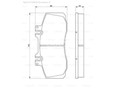 Колодки тормозные передние MB T2/LN1/Vario Truck 709 Колодки тормозные передние MB T2/LN1/Vario Truck 709