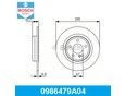 Диск тормозной MB W176/246 11- задний D=295мм W246 B-klasse 2012> Диск тормозной MB W176/246 11- задний D=295мм W246 B-klasse 2012>