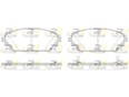 Колодки тормозные передние к-кт CX 3 2015>
