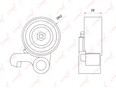 Ролик-натяжитель ремня ГРМ для Lexus GS 300/400/430 1998-2004