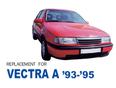 Указатель поворота правый белый для Opel Vectra A 1988-1995