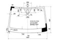 Стекло лобовое в клей MERCEDES BENZ A-CLASS W169/B-CLASS W245 04- 3/5D A140/160 W169 2004-2012 Стекло лобовое в клей MERCEDES BENZ A-CLASS W169/B-CLASS W245 04- 3/5D A140/160 W169 2004-2012