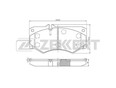Колодки торм. диск. перед MB 100 (631) 88- G-Class (460 461 463) 79- Henschel 2-t 73- T1 (601 Bus 207D-410 1981-1995 Колодки торм. диск. перед MB 100 (631) 88- G-Class (460 461 463) 79- Henschel 2-t 73- T1 (601 Bus 207D-410 1981-1995