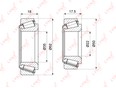 Подшипник передней ступицы MERCEDES BENZ Подшипник передней ступицы MERCEDES BENZ