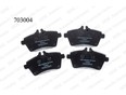 Колодки тормозные передние к-кт A140/160 W169 (2004-2012) Колодки тормозные передние к-кт A140/160 W169 (2004-2012)
