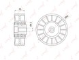 Ролик руч.ремня MERCEDES 190(W201) 2.0-2.5 >93 / C200D-250D(W202) 93-00 W124 E-Klasse 1993-1995 Ролик руч.ремня MERCEDES 190(W201) 2.0-2.5 >93 / C200D-250D(W202) 93-00 W124 E-Klasse 1993-1995