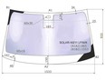 Стекло лобовое в клей MERCEDES-BENZ E-CLASS W211 02-09 4/5D W211 E-Klasse 2002-2009 Стекло лобовое в клей MERCEDES-BENZ E-CLASS W211 02-09 4/5D W211 E-Klasse 2002-2009