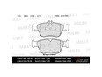 Колодки тормозные MERCEDES W210/W202/C208 2.0-2.8 передние C208 CLK coupe 1997-2002 Колодки тормозные MERCEDES W210/W202/C208 2.0-2.8 передние C208 CLK coupe 1997-2002