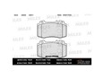 Колодки тормозные MERCEDES C209/W203/W211/W220/R171/R230 передние W211 E-Klasse 2002-2009 Колодки тормозные MERCEDES C209/W203/W211/W220/R171/R230 передние W211 E-Klasse 2002-2009