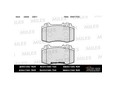Колодки тормозные MERCEDES-BENZ W163 98>05/W220 98>05/W129 передние W215 coupe 1999-2006 Колодки тормозные MERCEDES-BENZ W163 98>05/W220 98>05/W129 передние W215 coupe 1999-2006