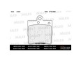 Колодки тормозные MERCEDES-BENZ W202/W203/W209/W210/R171/CHRYSLER CROSSFIRE зад. W210 E-Klasse 1995-2000 Колодки тормозные MERCEDES-BENZ W202/W203/W209/W210/R171/CHRYSLER CROSSFIRE зад. W210 E-Klasse 1995-2000