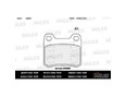 Колодки задние (MB W202/W124/W201) E110308 W202 1993-2000 Колодки задние (MB W202/W124/W201) E110308 W202 1993-2000