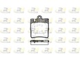 Колодки тормозные задние W210 E-Klasse 2000-2002 Колодки тормозные задние W210 E-Klasse 2000-2002
