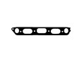 Прокладка коллектора впуск-выпускная Seat*1988*OM615 131 132 W123 1976-1985 Прокладка коллектора впуск-выпускная Seat*1988*OM615 131 132 W123 1976-1985