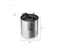 Фильтр топливный A140/160 W168 1997-2004 Фильтр топливный A140/160 W168 1997-2004