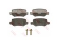 Тормозные колодки диск,зад, MB VANEO A140/160 W168 1997-2004 Тормозные колодки диск,зад, MB VANEO A140/160 W168 1997-2004