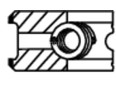 Кольца поршневые к-кт на 1 цилиндр Bus 207D-410 1981-1995