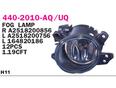 Фара противотуманная правая A-Class W169 2004-2012