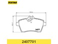 Колодки торм пер Mercedes A-Class/B-Class W169/W245 04- A140/160 W169 2004-2012 Колодки торм пер Mercedes A-Class/B-Class W169/W245 04- A140/160 W169 2004-2012