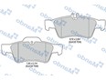 Колодки тормозные задние дисковые к-кт W220 1998-2005