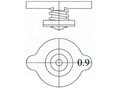 Крышка радиатора Accord II 1983-1985