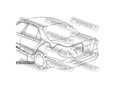 Трос открывания багажника Camry V30 2001-2006
