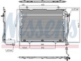 Радиатор кондиционера NISSENS W202 1993-2000 Радиатор кондиционера NISSENS W202 1993-2000