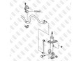 Втулка (сайлентблок) переднего стабилизатора RX (AL10) 2009-2015