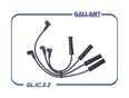 Провода высокого напряж. к-кт Clio II/Symbol 1998-2008