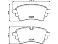 Колодки тормозные задние дисковые к-кт A5/S5 (F5) 2017>