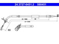 ТРОС РУЧНИКА MER W169/W245 04- ЗАД R (L=1215MM) W245 B-klasse 2005-2012 ТРОС РУЧНИКА MER W169/W245 04- ЗАД R (L=1215MM) W245 B-klasse 2005-2012