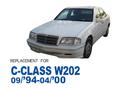 Фара правая для Mercedes Benz W202 1993-2000