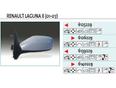 Стекло зеркала электрического левого для Renault Vel Satis 2002-2009