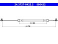 Трос ручного тормоза A140/160 W168 1997-2004 Трос ручного тормоза A140/160 W168 1997-2004
