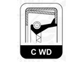 Сальник 72x105x13 Elring Truck 16-26 >1996 Сальник 72x105x13 Elring Truck 16-26 >1996