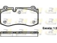 Колодки тормозные передние W219 CLS 2004-2010 Колодки тормозные передние W219 CLS 2004-2010