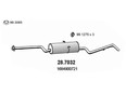 Резонатор глуш. задний MERCEDES A140/160 W168 1997-2004 Резонатор глуш. задний MERCEDES A140/160 W168 1997-2004