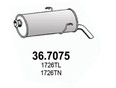 Глушитель основной 206 1998-2012