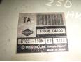 Блок управления АКПП для Nissan Murano (Z50) 2004-2008