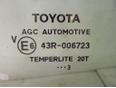 Стекло двери задней правой для Toyota Auris (E18) 2012>